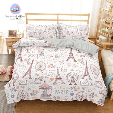 Housse de Couette Paris Love